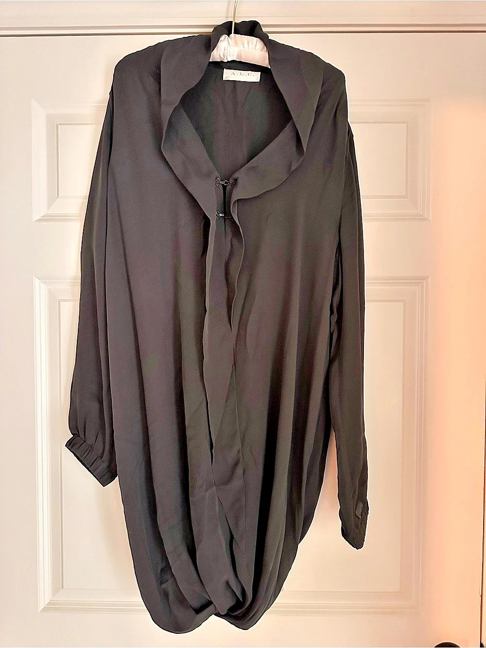 A.L.C. Silk Black Dress sz Small